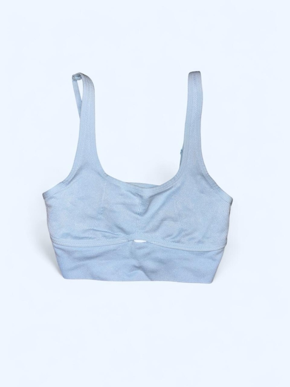 Lululemon Light Blue Sports Bra with Adjustable Straps